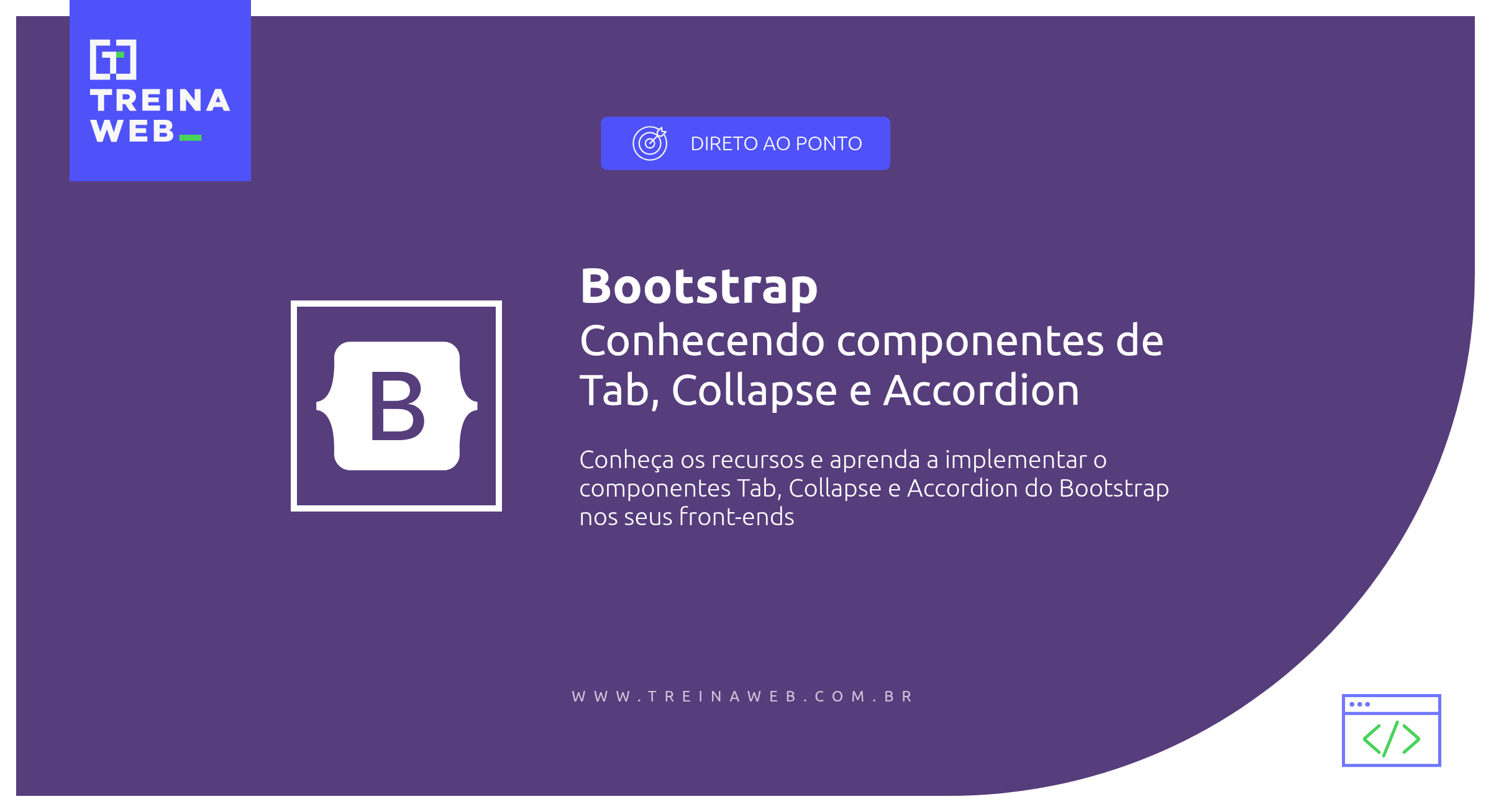 Direto ao Ponto - Bootstrap - Conhecendo componentes de Tab, Collapse e ...
